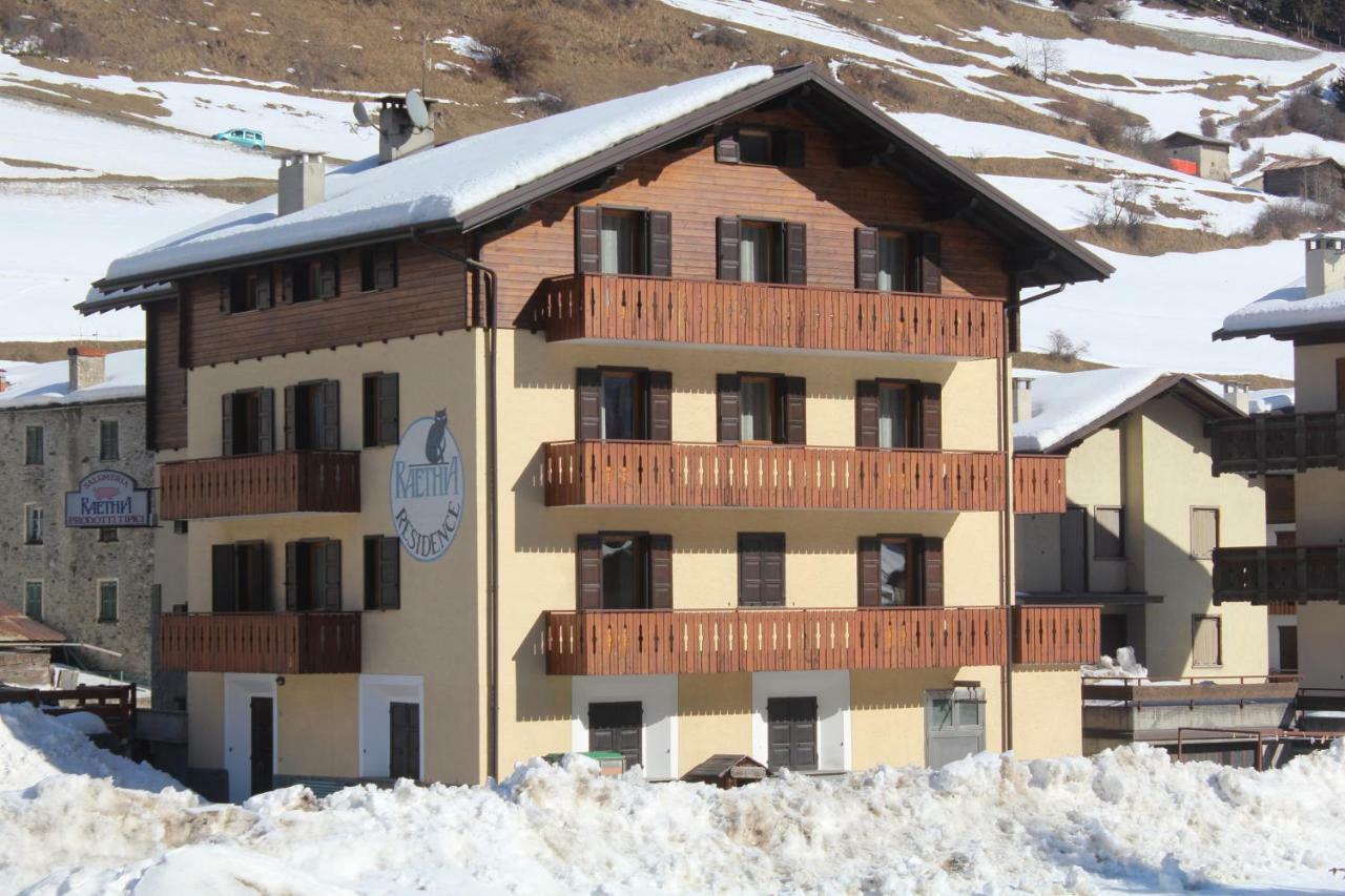 Residence Raethia Tra Bormio E Livigno Pradelle Kültér fotó